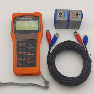 Klem Op Handheld Draagbare Rioolwaterbier Melkolie Gasdebietmeter <span class=keywords><strong>Doppler</strong></span> Ultrasone Stroommeter - Product Image 2