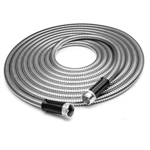 Top Bán 304 Thép Không Gỉ Vườn Ống Ống Hiệu Suất Cao <span class=keywords><strong>PVC</strong></span> Cao Su Linh Hoạt Mềm Cns 201 Kim Loại Reels Vườn Ống Reels - Product Image 5