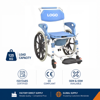 Silla Plegable con Inodoro para Residencias y Hospitales, Equipo de Rehabilitación para Cuidadores, Fabricante OEM