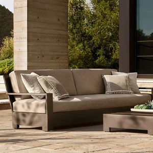 Wholesale Custom Luxury Garden Furniture Sets Rattan Teak Wood Aluminium Patio Furniture Outdoor Set <b>Waterproof</b> - Product Image 5
