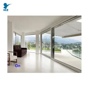5+5mm or 6+6mm Thickness Laminated smart Switchable Glass Electronic Privacy glass for Glass Wall
