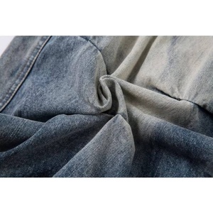 กางเกงยีนส์ทรงหลวมขาบานสไตล์วินเทจ ลุคสตรีทแวร์ ฮิปฮอป ลำลอง สำหรับผู้ชาย - Product Image 2