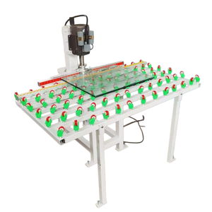 Máquina rectificadora de bordes de vidrio de un solo cabezal en oferta, máquina rectificadora lineal pequeña, máquina para pulir bordes redondos de vidrio - Product Image 1