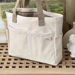 New Design Custom Multifunctional Premium Fashion Reusable High Quality Travel Shopping Canvas Tote <strong>Bag</strong> - Product Image 4