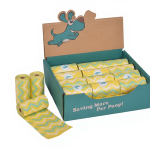 Bolsas Compostables para Excremento de Perro con Logotipo Personalizado, a Prueba de Fugas, en Rollo, para Paseos de Perros, Distribución al por Mayor - Product Image 1