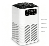 Purificateur d'air pour animaux domestiques, classique, écologique, pour la maison, le salon, en plastique, Wi-Fi, contrôle des odeurs, moniteur de qualité de l'air PM2.5, mode automatique, HEPA