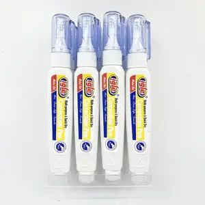 Wholesale Eco-friendly Correction Fluid Pen Multi-purpose Correction Fluid for School and Office Usage