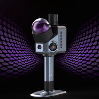 Scanner 3D Rayzoom G200 Space, modélisation haute précision, qualité d'image 8K, LiDAR, numérisation de bâtiments et de rues, rendu, éclaboussures gaussiennes