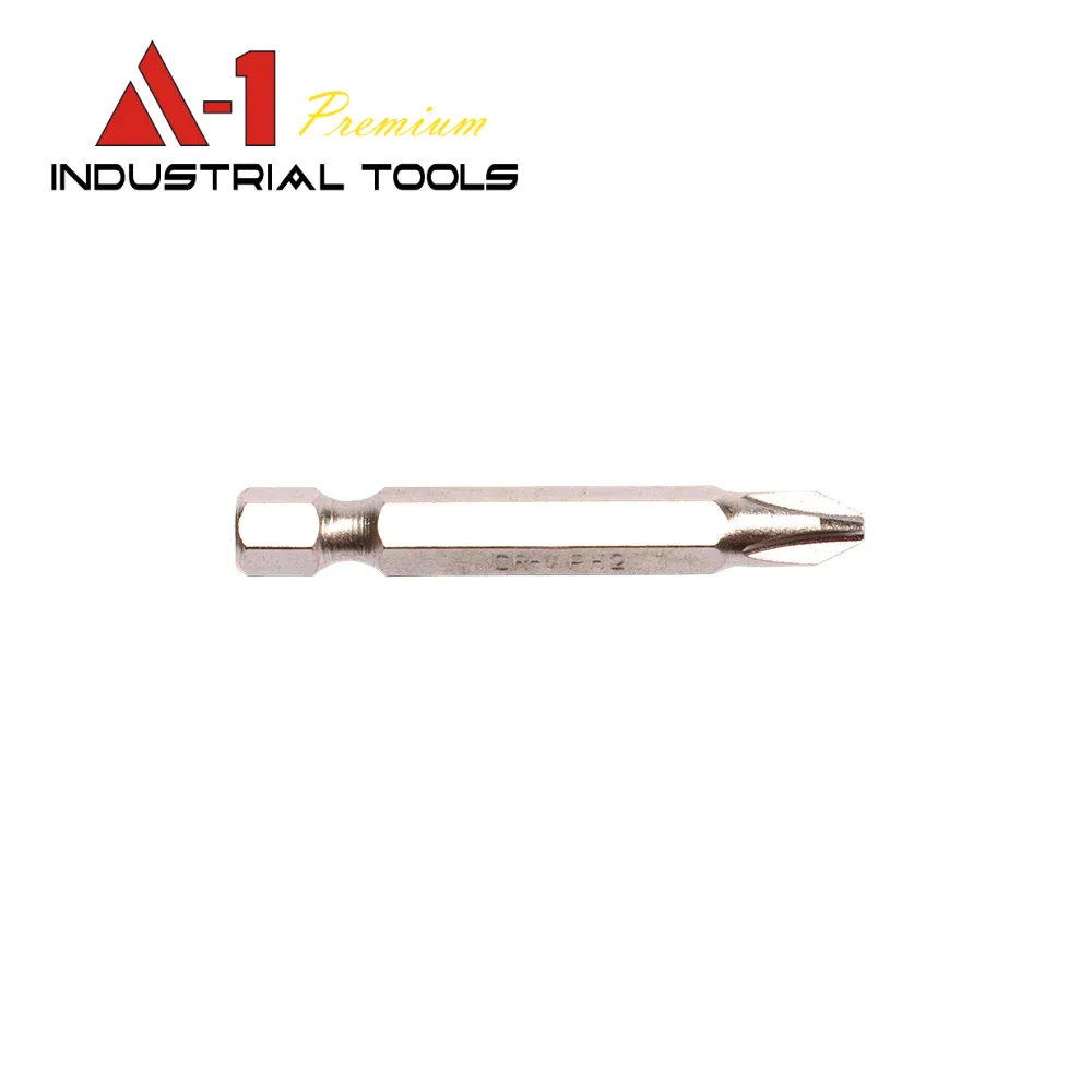 Tuốc nơ vít nhà sản xuất chuyên nghiệp S2 thép PZ2 loại tác động bits từ Screwdriver bits cho sửa chữa