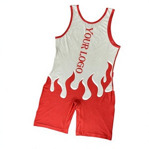 Factory Wholesale Custom Design GYM Weightlifting Wholesale <b>Wrestling</b> <b>Singlet</b> Custom Powerlifting <b>Singlet</b> <b>Wrestling</b> <b>Singlet</b> - Product Image 1
