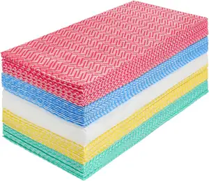 Customizable Biodegradable Reusable Cleaning Cloths disposable rags Nonwoven Fabric disposable dish cloths for kitchen