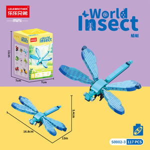 Creative Cartoon Insect DIY <strong>Building</strong> <strong>Block</strong> Set Educational Plastic Model <strong>Toy</strong> for Kids 2 to 7 Years <strong>Construction</strong> <strong>Toy</strong> - Product Image 4