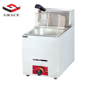Friteuse commerciale GRACE pour restauration rapide, <span class=keywords><strong>12L</strong></span>, réservoir unique, friteuse à gaz de table - Product Image 3
