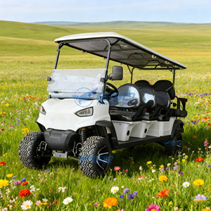 Fabricante Mayorista, Nuevo Carro de Golf Eléctrico Elevado de 48v con 8 Asientos y Batería de Litio, en Venta - Product Image 2