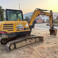 Machinerie d'excavation Sany à vendre, excavatrice d'occasion, machinerie de construction, équipement Sany60Excavator