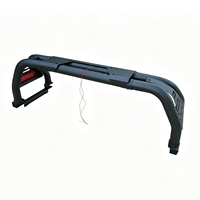 Pickup Roll Bar Universal 4x4 Heavy Duty Iron Cage with LED Brake Light for Hilux Ranger Navara Dmax Truck Bed