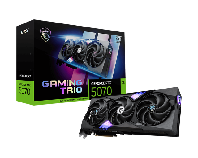 RTX 5070 12G GAMING TRIO OC Dragon Gaming Desktop Computer Gaming Independent Graphics Card