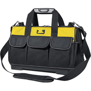 Free Sample Factory Price Heavy-duty 10-14 Pocketed Hand-open Top <b>Tool</b> Organizer <b>Bag</b> 150LB Capacity 3-year Warranty for - Product Image 1