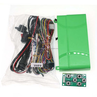 Jeu d'arcade de simulation de course de voitures et de bateaux à moteur Drive Rush, avec câbles et fils, entrée de signal VGA en plastique, jeu à monnayeur pour enfants