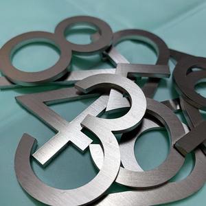 Lettere acriliche 3D personalizzate, font 3D all'aperto, caratteri personalizzati da parete di sfondo - Product Image 6