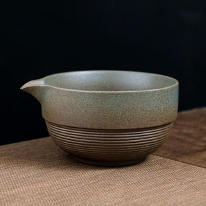 Bol à matcha en poterie grossière, tasse à thé vert, tasse à thé glacée, service à thé Kung Fu, tasse de maître, décoration <span class=keywords><strong>vintage</strong></span> créative pour la maison - Product Image 6