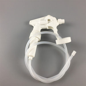 High Quality 38/400 38/410 <strong>White</strong> <strong>Blue</strong> Plastic <strong>Trigger</strong> <strong>Sprayer</strong> with Long Hose Tube Garden Cleaning <strong>Trigger</strong> <strong>Sprayer</strong> - Product Image 3
