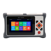 Mini OTDR double longueur d'onde 1310/1550nm portable intelligent avec carte d'événements, VFL, OPM, OLS et test RJ45
