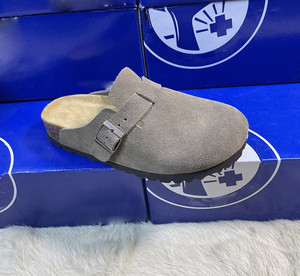 Birkenstocks de qualité supérieure pour les sandales en liège Boston Source d'usine Options en cuir de vachette Lit de pied en liège profilé Durable <span class=keywords><strong>Eva</strong></span> Wood - Product Image 1