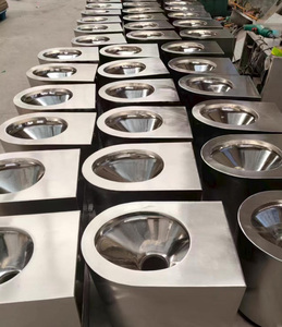 Hiện đại thép không gỉ một mảnh nhà vệ sinh P-trap <span class=keywords><strong>Made</strong></span> Trung Quốc cho đô thị nhà bệnh viện khách sạn nhà vệ sinh thiết kế bể nước bìa loại bỏ - Product Image 5