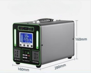Centrale Électrique Solaire Portable 500W pour Voiture, 220V, Grande Capacité, Onde Sinusoïdale Pure, pour Urgences, Camping et Lampe Torche Externe - Vente Flash - Product Image 3