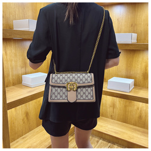 नई विंटेज फैशन लक्जरी डिजाइन वाटरप्रूफ चेन फ्लिप पु चमड़े की महिलाओं के दैनिक बहुमुखी कंधे/क्रॉसबॉडी बैग - Product Image 5