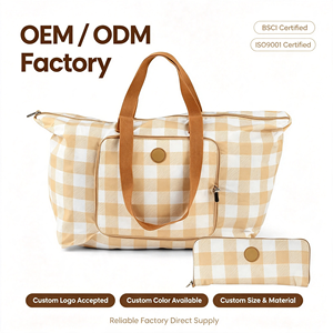 Sac isotherme à fermeture éclair de 7 pouces pour 2 personnes, en polyester écologique, motif tropical Hawaï, personnalisé, vente en gros Owei - Product Image 1