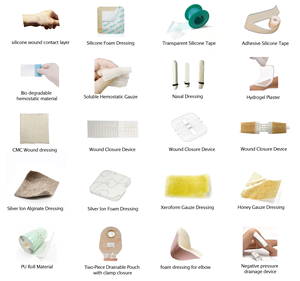 상처 관리 폼 드레싱을 위한 의료 기능성 콜라겐 상처 드레싱 - Product Image 6