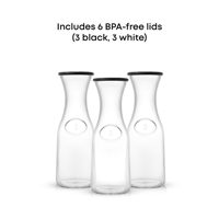 Pichet en verre Ensemble de bouilloire pour infusion de fruits Pichet à eau potable 35oz Carafe Tube de glace en borosilicate Pichet en verre avec couvercle