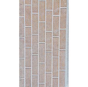 외부 벽 보드 금속 클래딩 우드 그레인 장식 PU 폼 샌드위치 패널 - Product Image 5