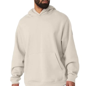 Sweat-shirts à capuche en molleton 100% coton pour hommes, de qualité supérieure, en gros, personnalisés, à épaules tombantes, avec poche - Product Image 1