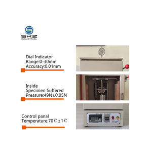 SKZ SKZ134 전자식 고정밀 LCD 고무 시험기 플라스토미터 실험실 평행판 맞춤형 솔루션 테스트 - Product Image 2