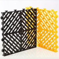 Carreau de garage modulaire en plastique PP PVC à emboîtement pour garage Piscine intérieure extérieure Douche au sol