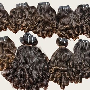फैक्टरी थोक मूल्य कच्चे भारतीय बाल बंडल, 100% मानव बाल विस्तार, कच्चे बाल विक्रेता प्राकृतिक तरंग भारतीय बाल - Product Image 2