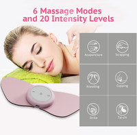 Appareil de physiothérapie TENS rechargeable par USB, télécommande sans fil, 6 modes, impulsions 1-130 Hz pour massage des douleurs corporelles, du cou, du genou et du dos