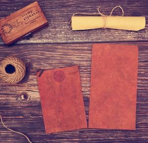 봉투 선물 포장 빈티지 인쇄 크래프트 종이 봉투 사용자 정의 크리 에이 티브 봉투 친환경 - Product Image 2