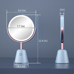 Miroir <span class=keywords><strong>360</strong></span> <span class=keywords><strong>360</strong></span> de maquillage de contact d'écran de Mirrorcut de bel individu de M12 avec la lumière menée - Product Image 6