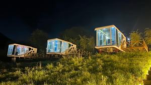 Cabina letto <span class=keywords><strong>a</strong></span> temperatura costante Hotel capsula spaziale dedicata camera intelligente con una vista futuristica tutta l'intelligenza della casa - Product Image 2