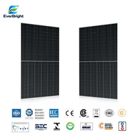Modul PV Monofacial Half Cut Tipe-N Everbright Power 580W 590W 605W TOPCon untuk Proyek Surya Komersial & Terpasang di Tanah