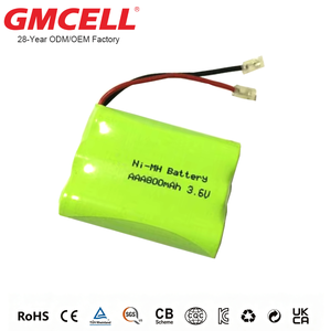 Paquete de baterías Ni-MH de 3.6V 3S2P/1p/3p AAA/AA/C/D recargables para cepillos de dientes eléctricos, audio, pequeños equipos médicos. - Product Image 2