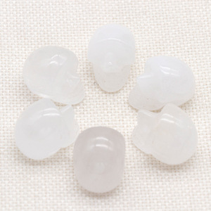 HZ tinh thể tự nhiên nhỏ sóc khắc mảnh chữa bệnh tinh thể đá Tiger mắt hộp sọ trang trí nhà thủ công tinh thể - Product Image 3