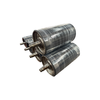 Rouleau de convoyeur en polyuréthane industriel robuste et durable avec dimensions personnalisables et nettoyage facile