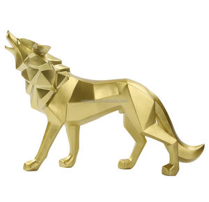 Statue Decorative da Interno di Alta Qualità, Modelli di Lupo Realistici in Resina Artigianale - Product Image 1