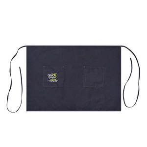 Tablier court de barman classique avec ceinture, grandes poches, pour le travail, la restauration, anti-salissures, multi-usages, résistant à l'usure - Product Image 2