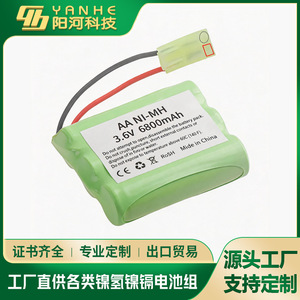 Batería recargable AA Ni-Mh 3.6V 6800mAh para juguetes hecha en China - Product Image 3